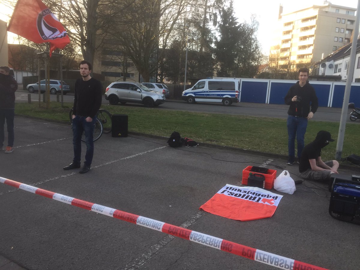 #Antifa-Großdemo in #Hannover beim #LPT der #AfD.