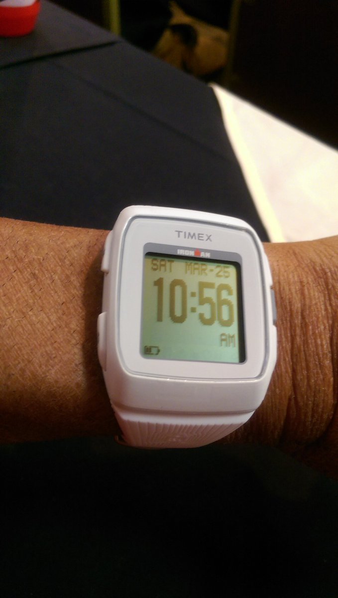bsiff's tweet photo. The new @TimexSports #GPS watch rocks! Light, sleek, super simple. #timexcamp https://t.co/TqKkmWSrvy