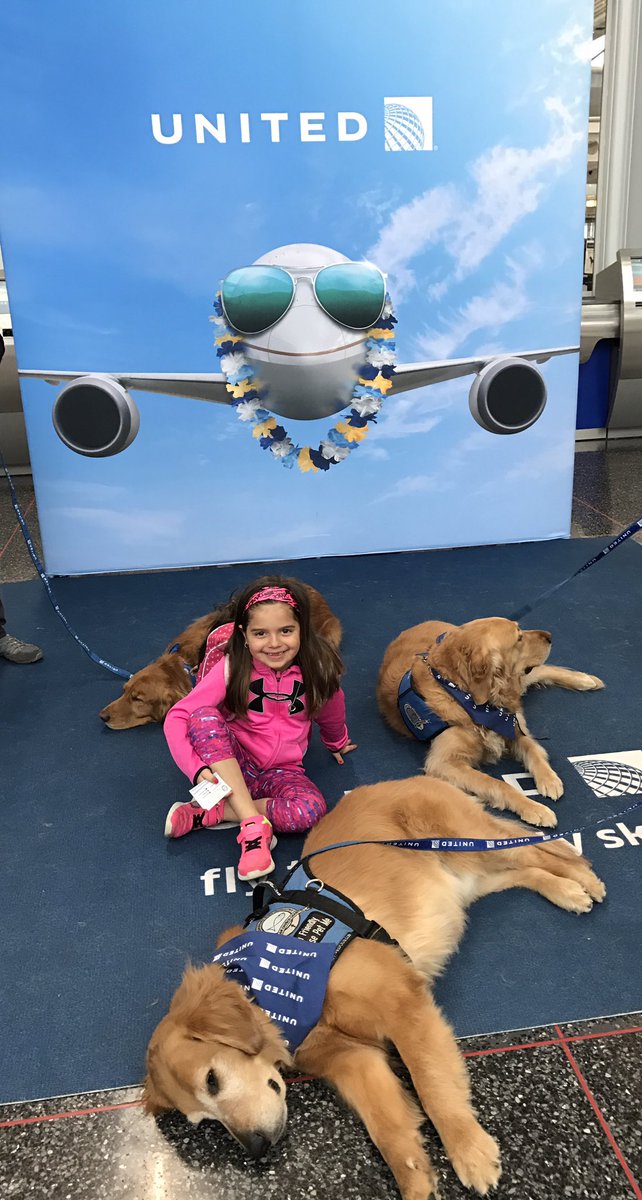 Great way to start vacation! #UnitedPawsDonation #beingunited <a href="/weareunited/">We Are United</a>