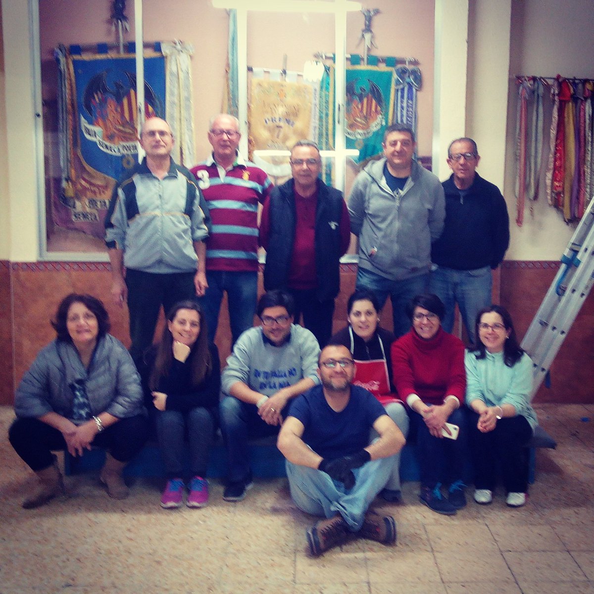 FallaSeneca's tweet image. #equipo de#limpieza del #casal. Menudo curro se han pegado 💪💪💪 
#Seneca