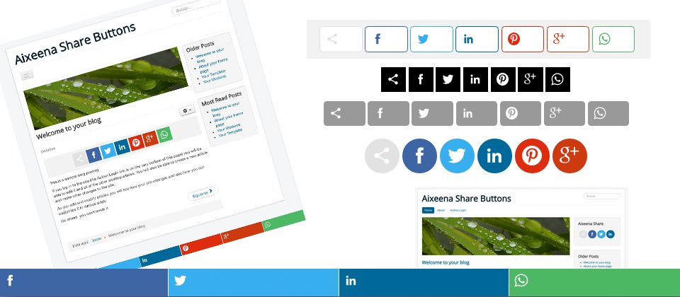 New <a href="/aixeena/">Aixeena for Joomla</a> plugin &amp; module for #Joomla to include nice &amp; no intrusive share button bars after/before content, as a module and bottom