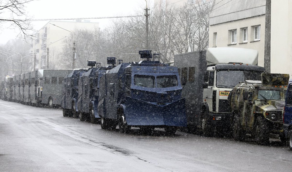 RFERL's tweet photo. Violent scenes from Belarus protests today already appearing on news wires. These photos by Reuters. https://t.co/LHtr4nk34a
