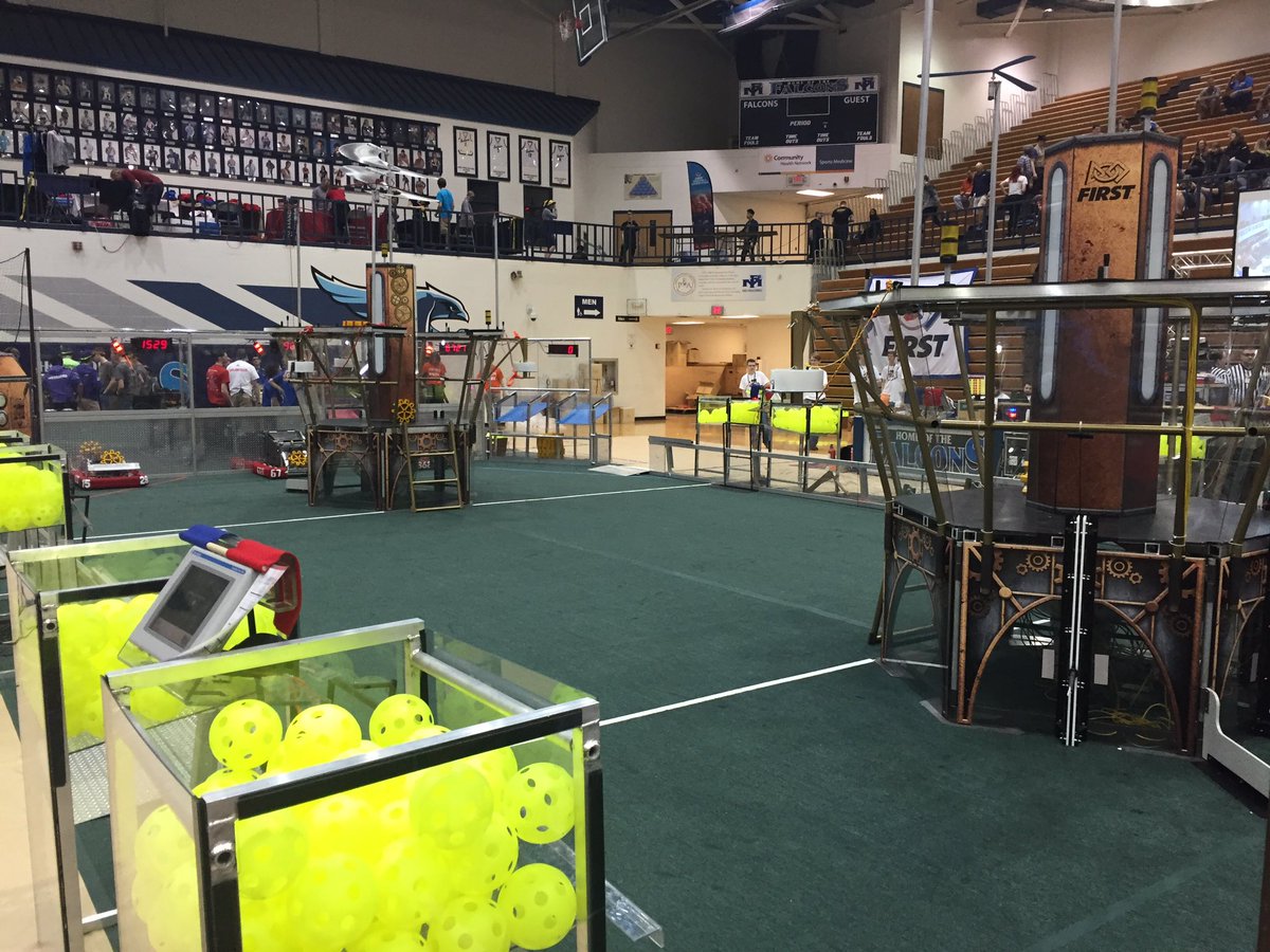 emilyapace's tweet photo. These HS robotics teams are amazing. You should check out the competition at Perry Meridian today until 5p. @IndianaFIRST @rtv6 #Engineering https://t.co/Y4eAd8nZSA