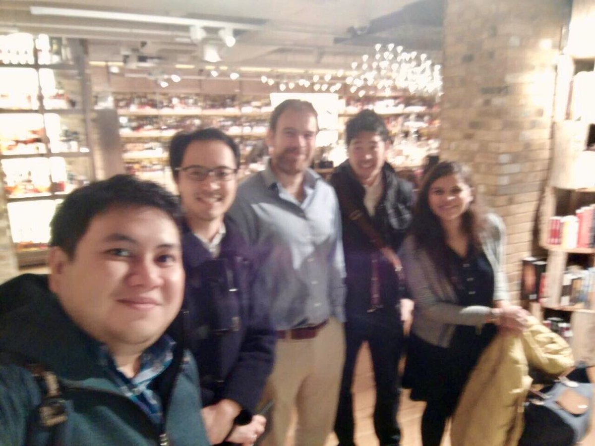 RRH305's tweet photo. The Sake Samurais out and about doing market research #CambridgeMBA #CambridgeGCP #CJBSlife https://t.co/9BQAXdgHyt