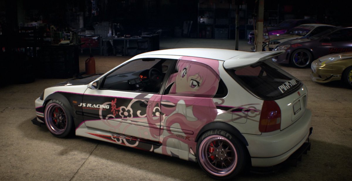 ゼロの使い魔 痛車 BEAT プラモデル ゼロの使い魔 痛車 BEAT プラモデル