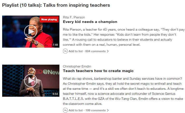 10 TED Talks from Inspiring Teachers [videos]
ted.com/playlists/182/…
#edchat #education #cpchat #suptchat #leadership #teaching