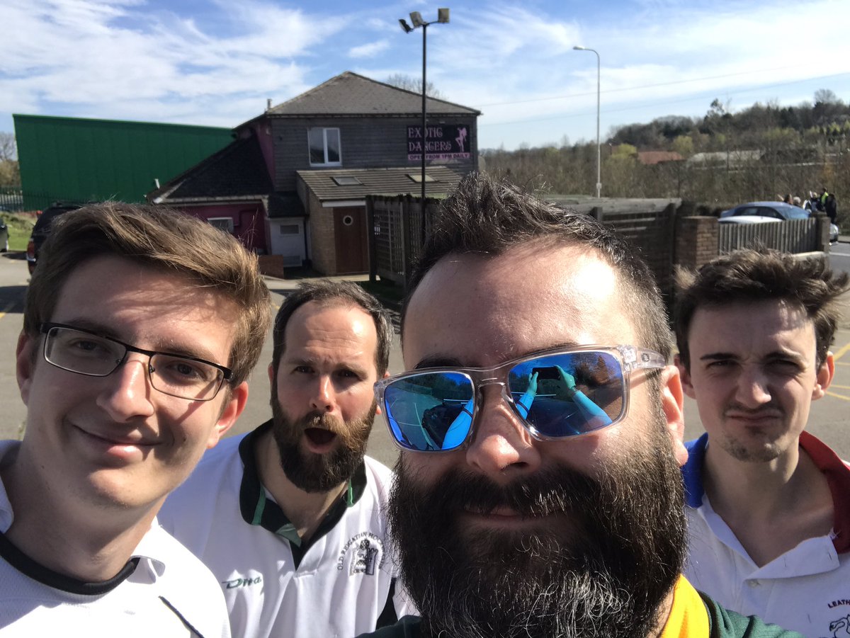 We lost 6-1 but we found an Exotic Shed ha ha