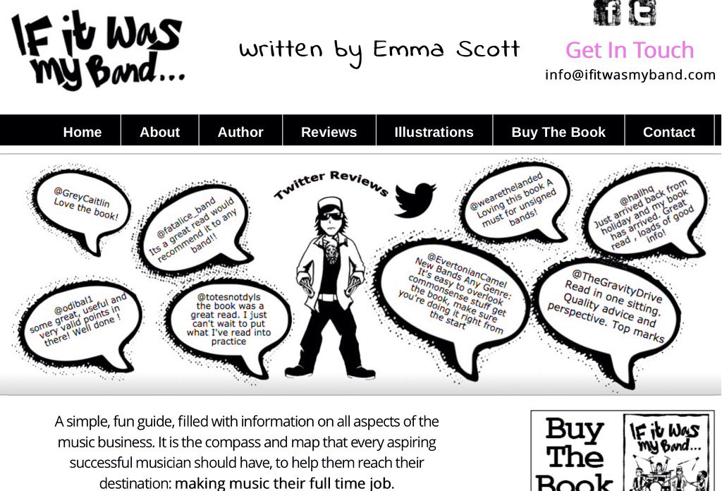 Love the website for my book <a href="/ifitwasmyband/">Ifitwasmyband</a>  ifitwasmyband.com