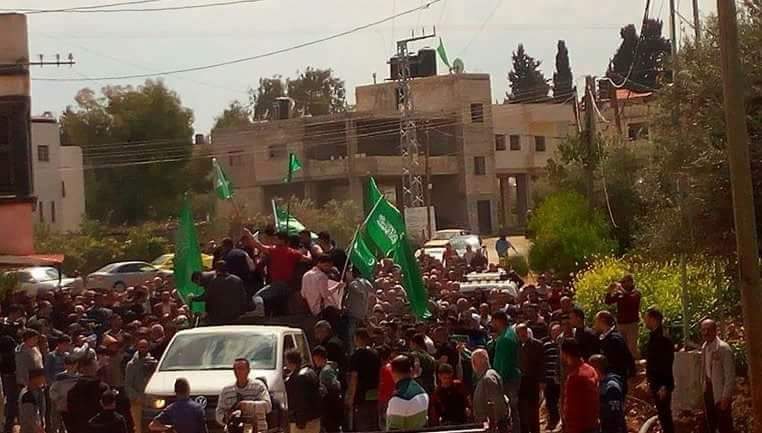 #صور انطلاق مسيرة من مسقط رأس الشهيد مازن فقهاء