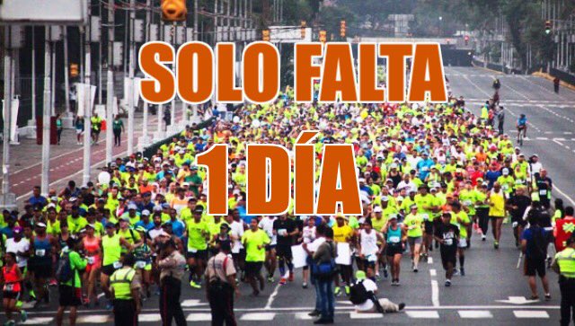 CarboRunners's tweet photo. Solo falta 1 Día, #MaratónCAF #MaratonCAF2017 https://t.co/GkbI1BvlEn