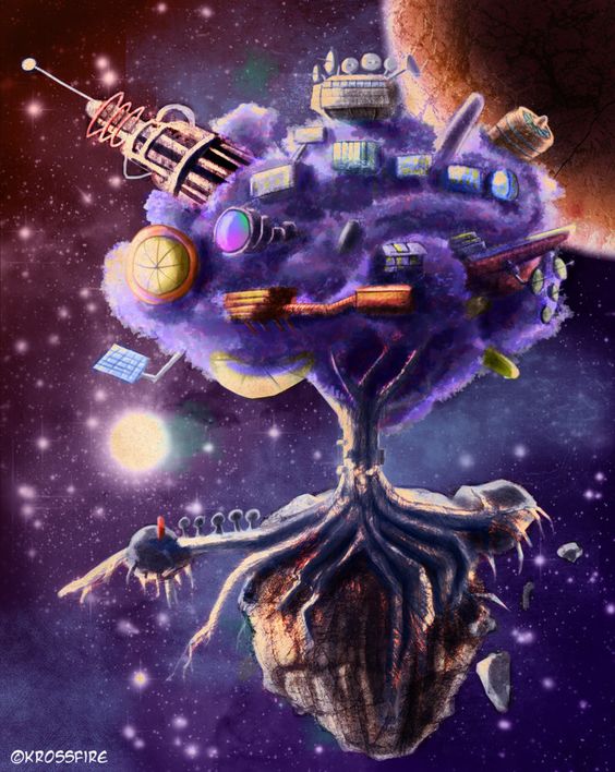 "I wish I could go to space. Those are some really cool-looking Treehouses."