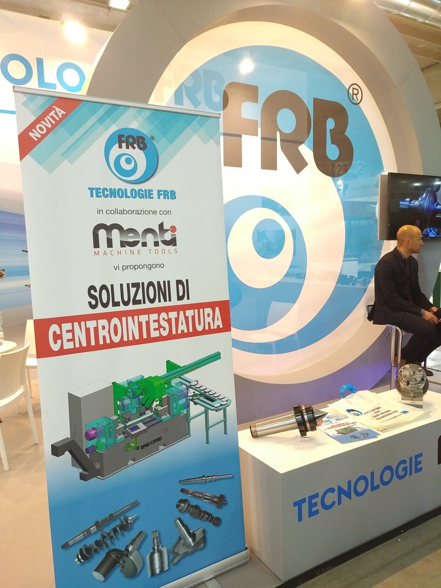 AvtechV's tweet image. TecnologieFRB, propone in anteprima durante l'esposizione MECSPE il nuovo programma delle  CENTROIMTESTATRICI.