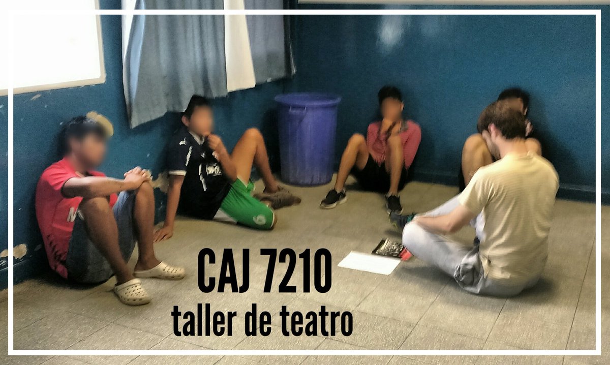 CAJ7210's tweet photo. #CAJ7210 inicio del taller de teatro @gercaj El tema de hoy: 24 de marzo https://t.co/958Ri8LMAY