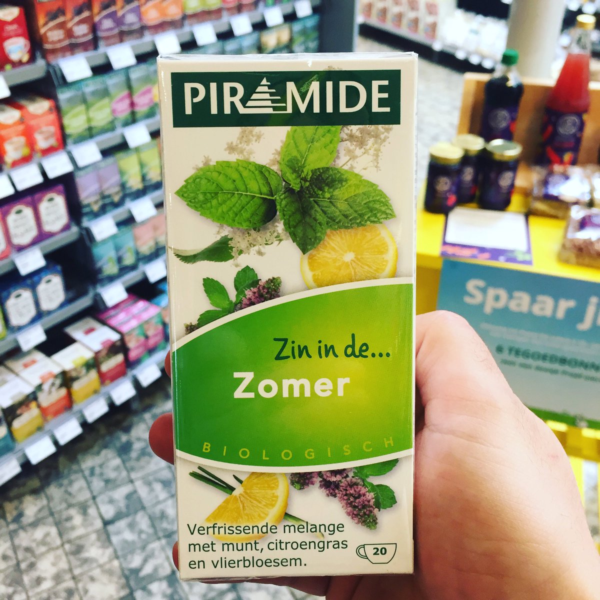 Van dit weer krijg je spontaan........