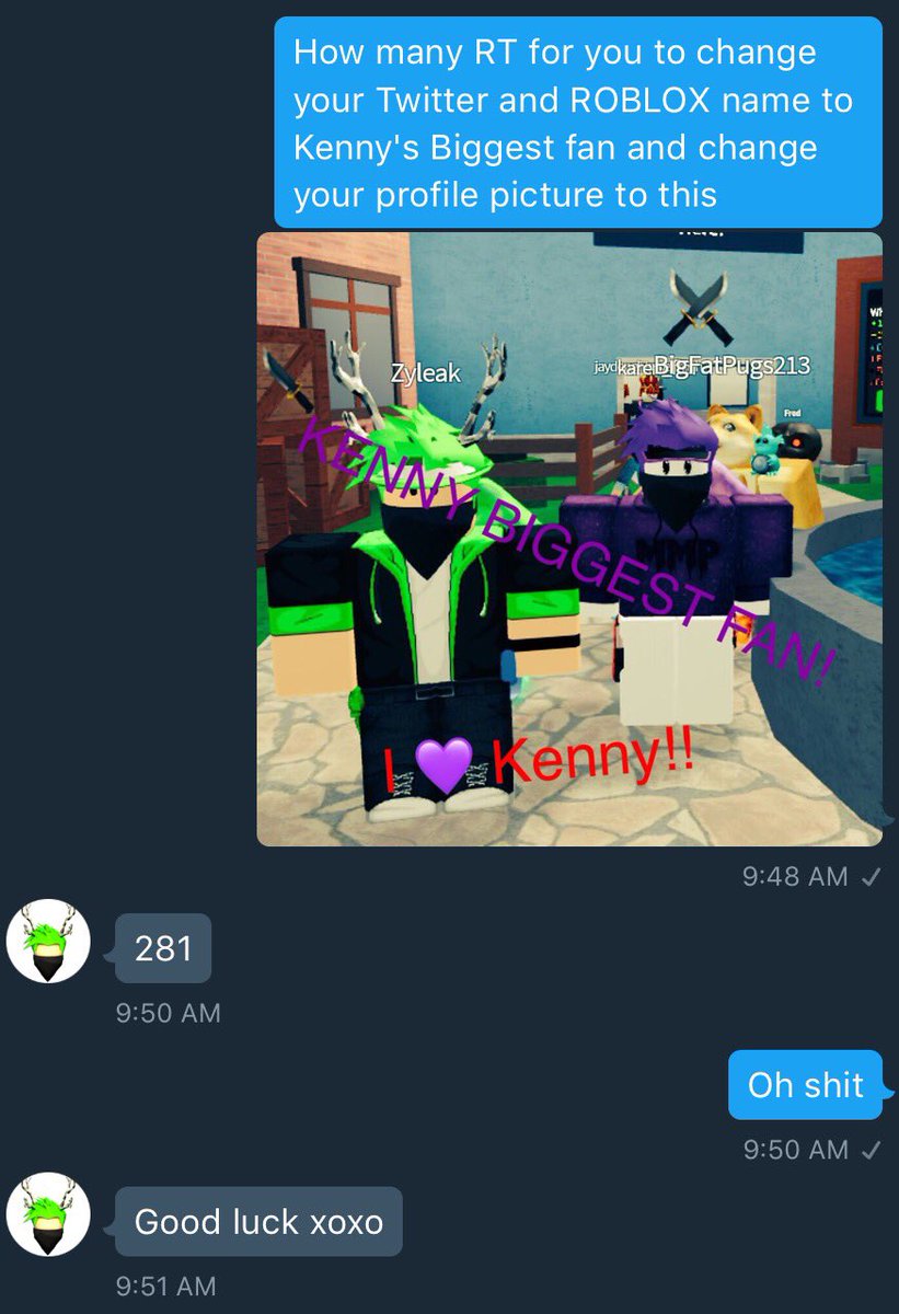 Kennnyyy On Twitter 281 Rt Zyleakrblx Changing Username On - roblox change profile name