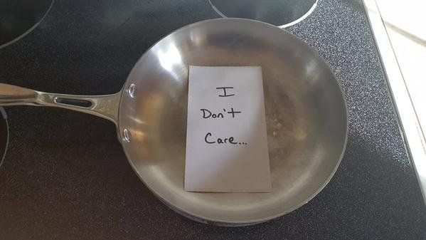 "Tonight, I'm making what my girlfriend has always said she's wanted for dinner."
