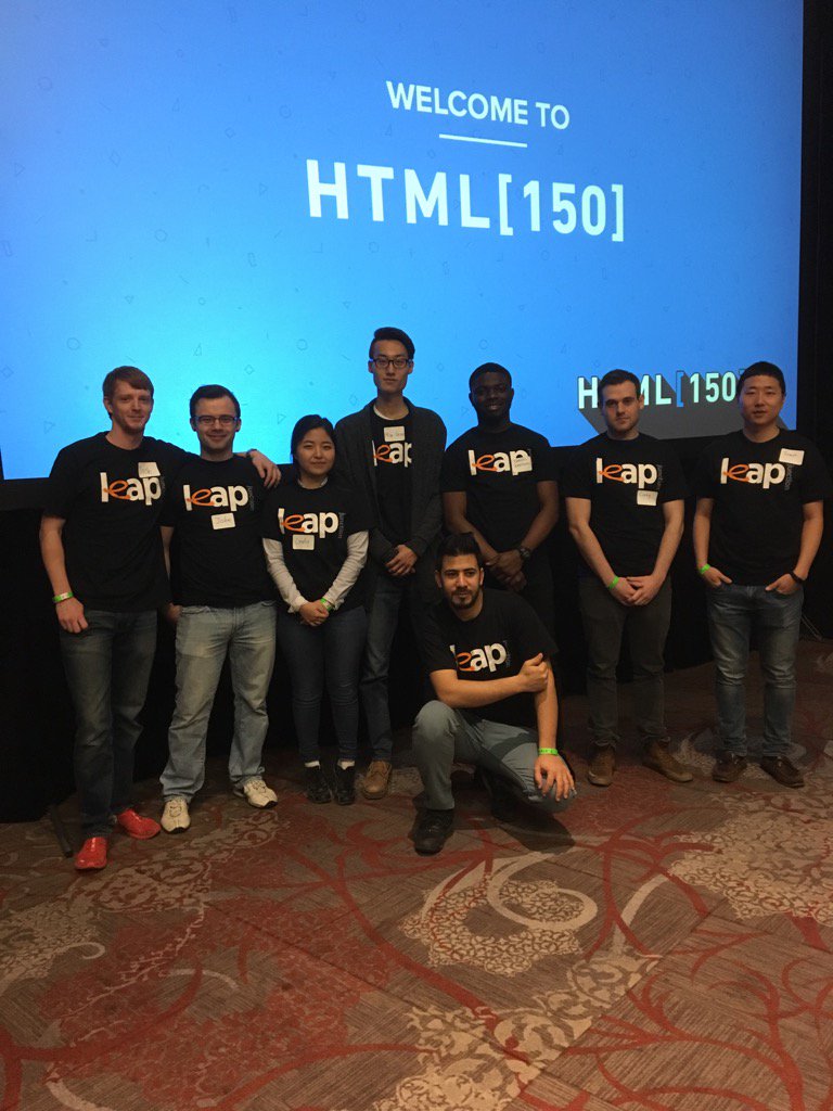 Thanks to Fanshawe's School of IT for mentoring at #html150 #techalliance #Fanshawe #leapjunction