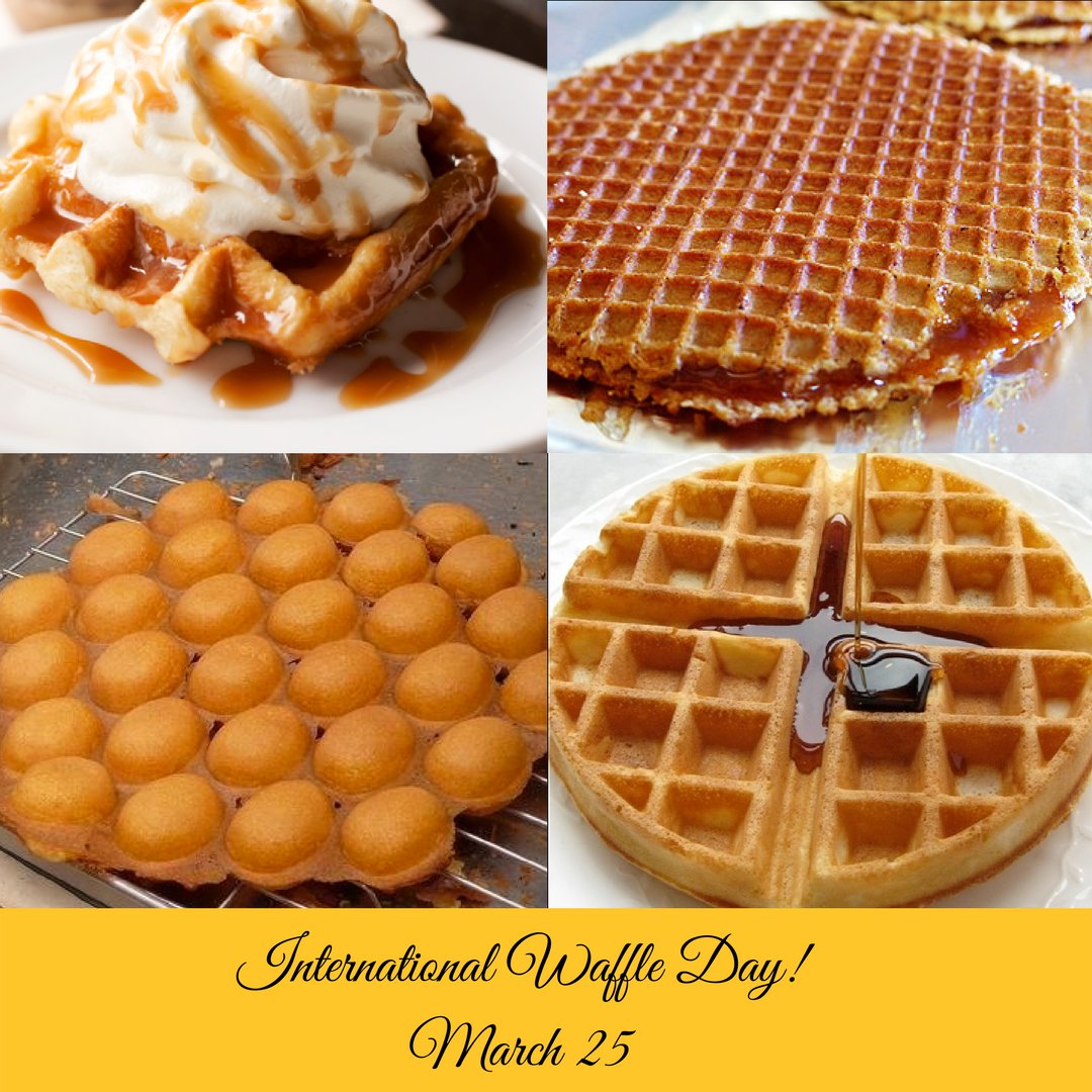 Waffle Haus On Twitter Happy International Waffle Day Waffles