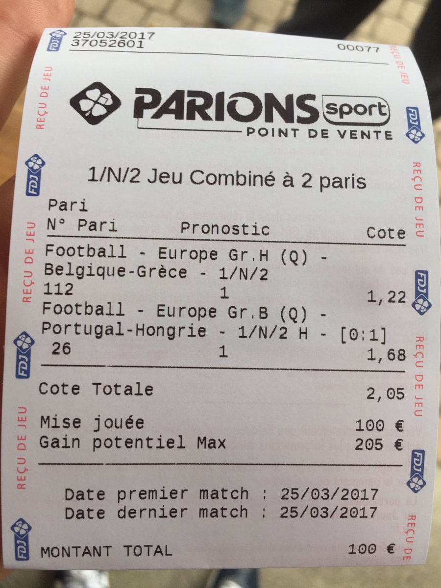 BoozPronos's tweet image. Ticket du jour, on reste sur une petite mise pour ces qualifications 👊🏻

Bilan du mois en cours : +1600€