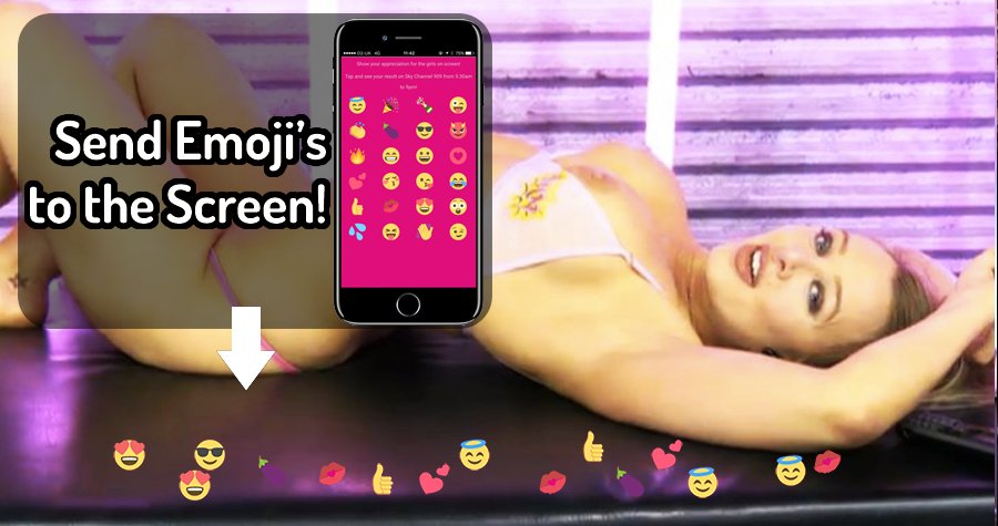 Show @BethUndressed some love on https://t.co/PIF794a5de where you can now send emojis! 💪🍆💦 https://t.co/4EahGk1e2y