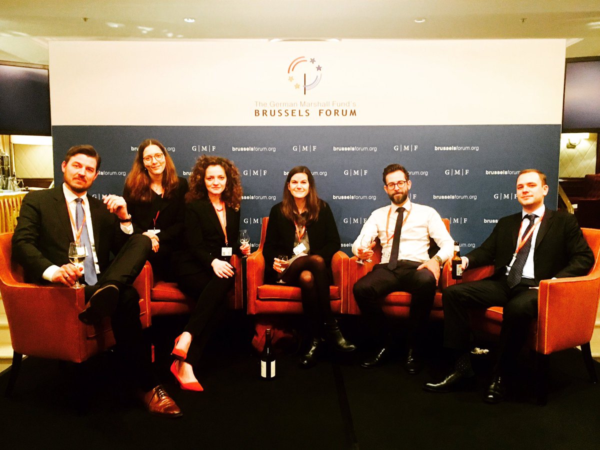 The best about #BrusselsForum - getting to know lots of smart &amp; dedicated people. Thanks to everyone involved in a great event!