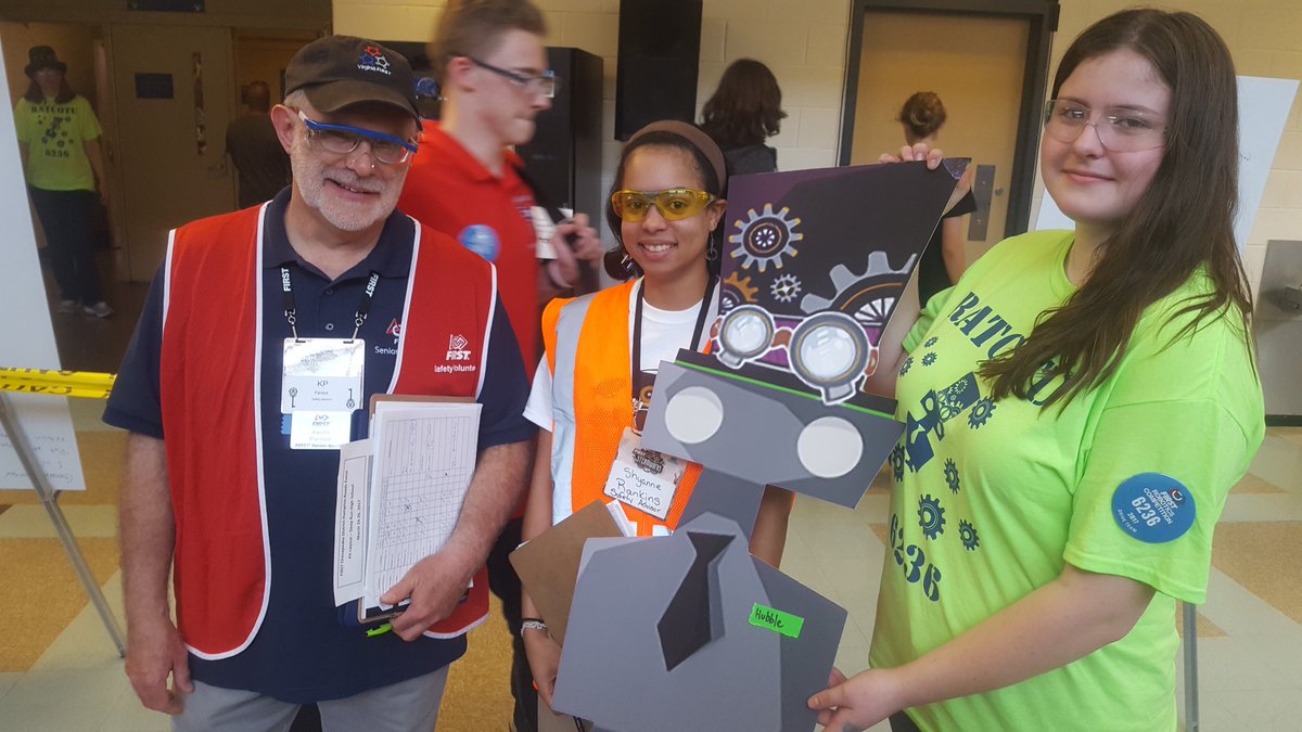 Hubble loves safety! Thank you to the safety advisers for helping up stay safe. #LetHubbleFly