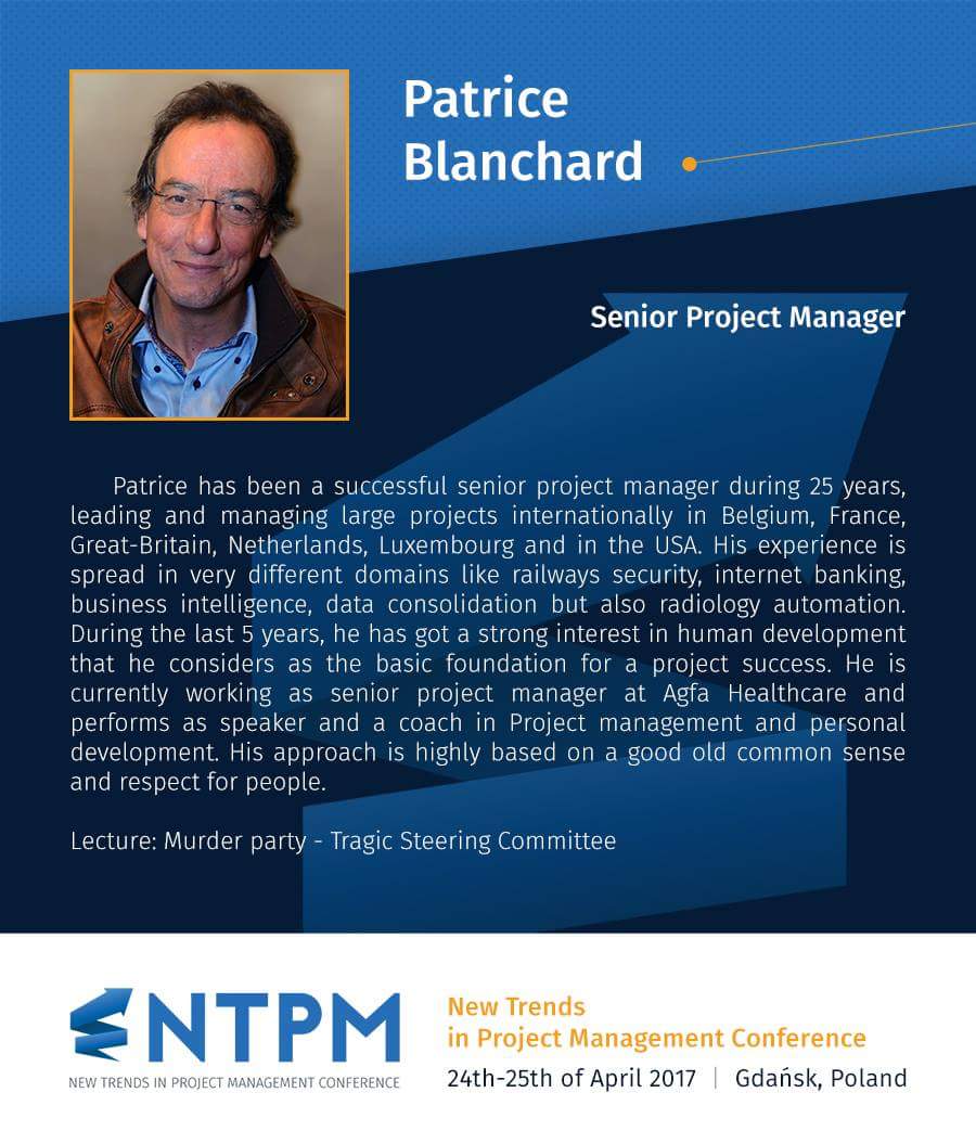 ntpm_poland's tweet photo. @Patrice Blanchart about the opportunities that brings the change - during #NTPM  2017 https://t.co/SiU4UL2kKA