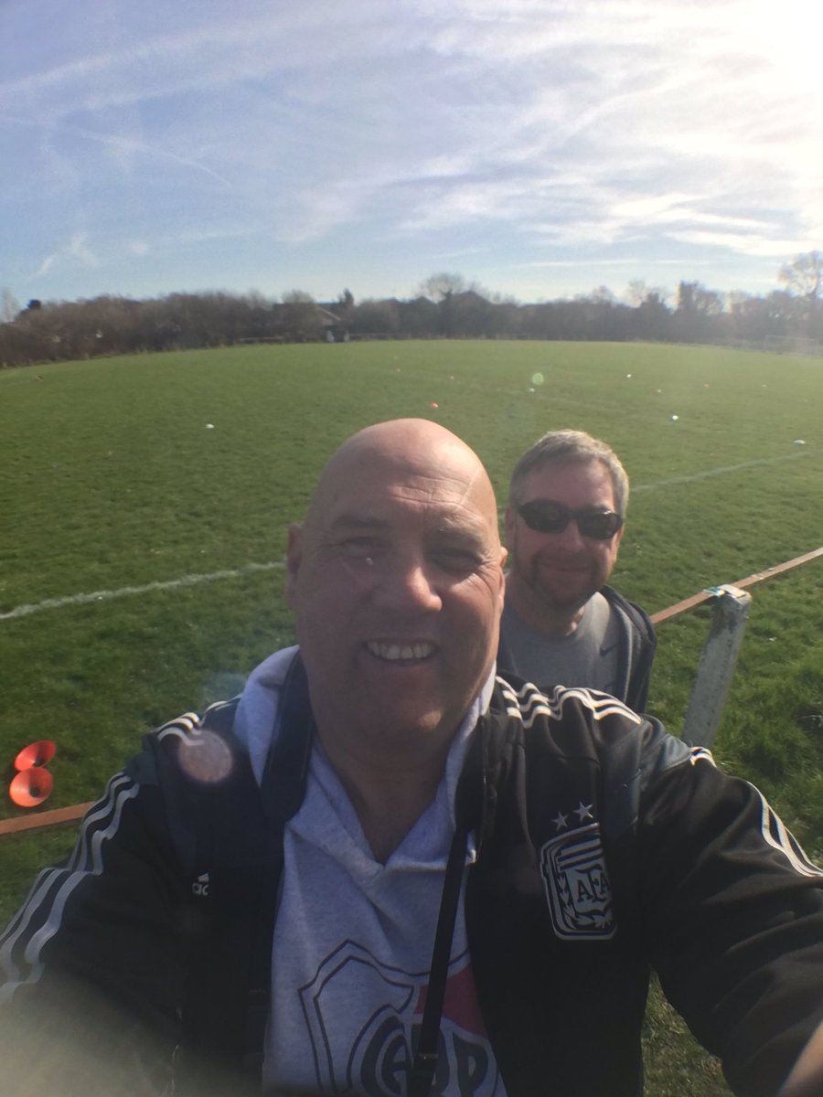 paulmoran62's tweet photo. In position at Millcroft to see @Newton_FC1 v @SouthLplFC with @mikepmacs https://t.co/P6Gq0jCPq3