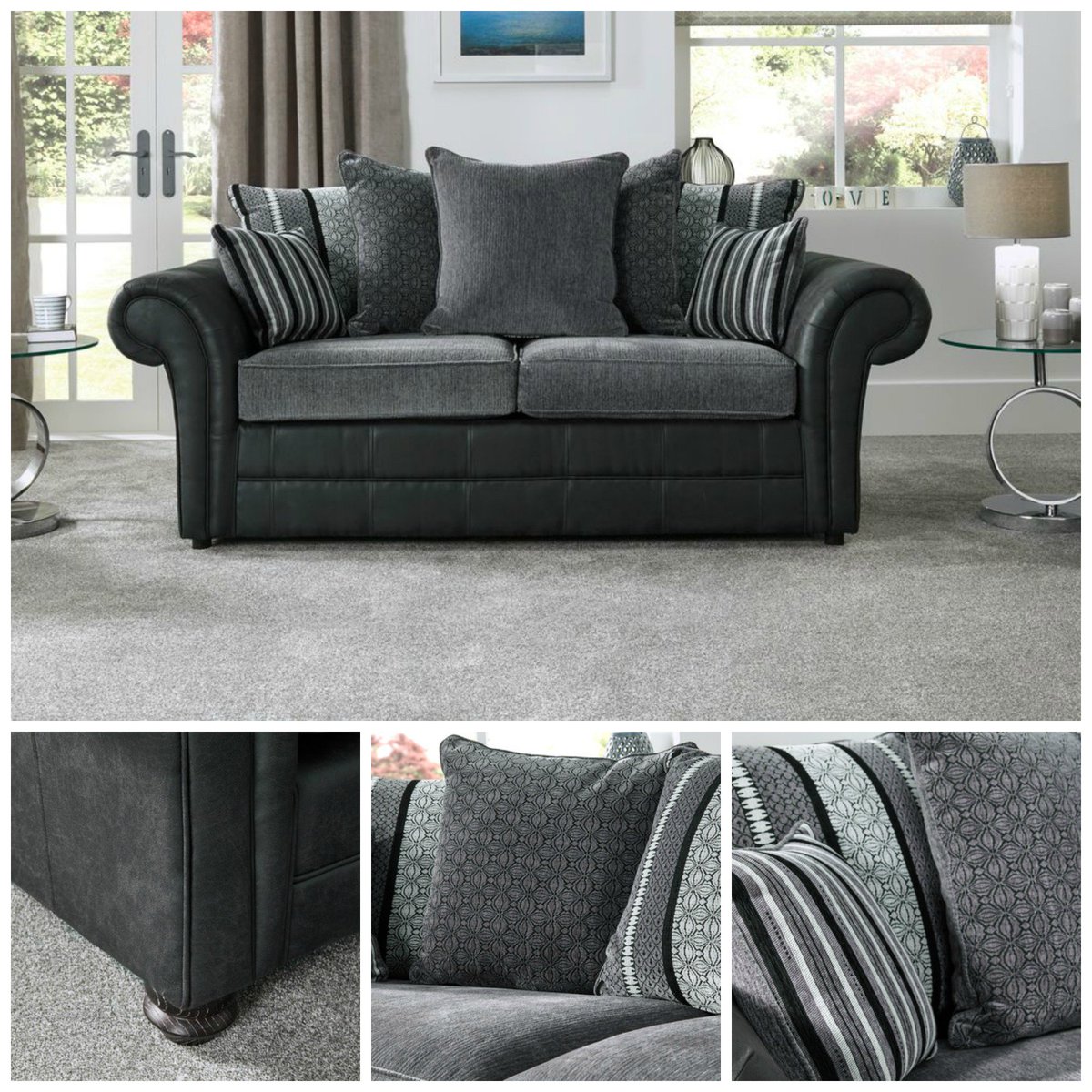 Milan Sofa Milan Jumbo Cord Corner Sofa Groupon Goods 