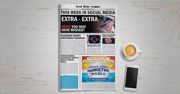 SMExaminer's tweet photo. NEW: #FacebookLive via Desktop Rolls Out Globally: This Week in #SocialMedia https://t.co/d3hZuwWRah by @GraceDuffy https://t.co/pvRsXlOqzj