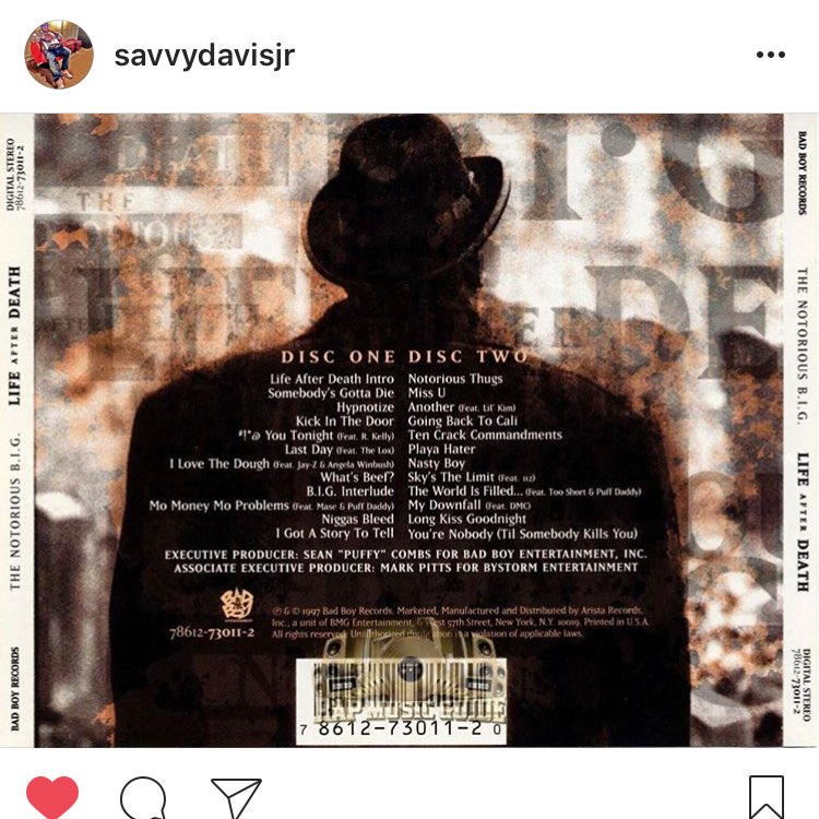 MaybachMusic's tweet photo. 20 yrs ago today B.I.G. released this timeless classic... https://t.co/mIFFxoEjEq