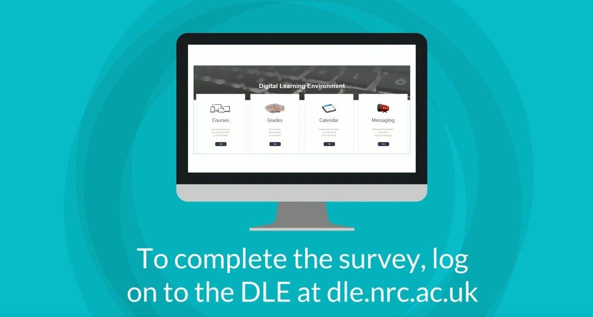 NRCCollege's tweet image. Only a few days left now to share your views on Digital Learning at the College.  #improvetechnology #haveyoursay bit.ly/2n15zyB