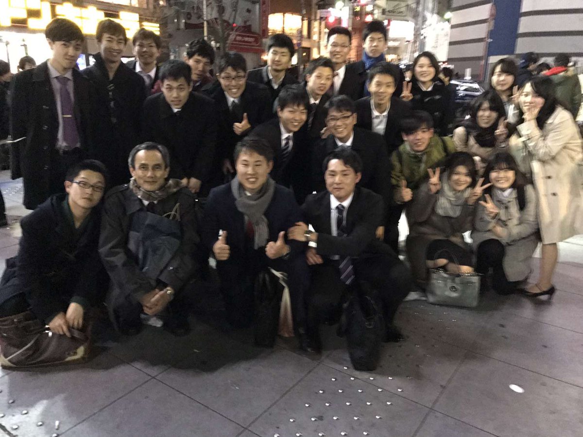 今日は四年生の追いコンでした！
ほんとにお世話になりました！！