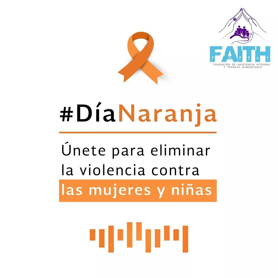 Fundacion_FAITH's tweet photo. HOY como cada 25 de mes es#DíaNaranja un día dedicado a la concientización para erradicar la #ViolenciaDeGénero #JuntosPorQuienMásLoNecesita https://t.co/1dCwtg6yia