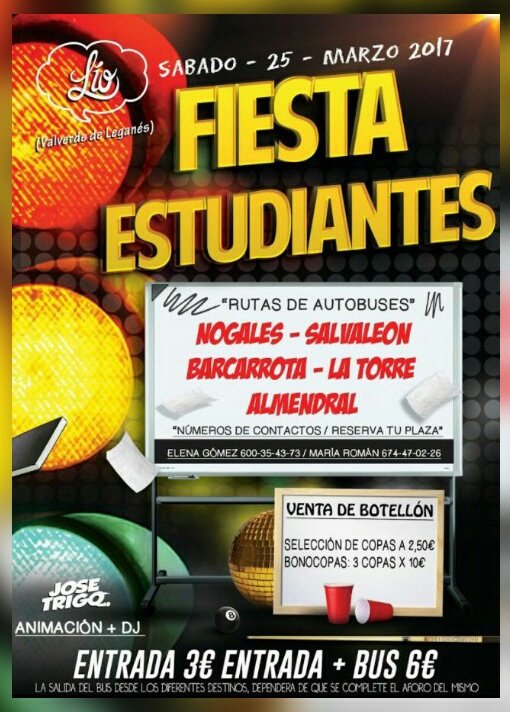 Esta noche se lía 😝🐽 y nunca mejor dicho, en la Lío (Valverde de Leganés) 💁🎉¿Somos los únicos que tenemos ganas?😈🍻🎉