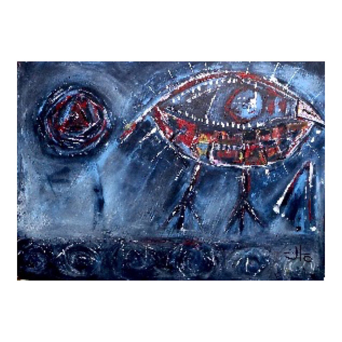 JuliaOscarson's tweet photo. New Abstract ▪️ Night Squawker #abstractpainting #art #modernart #artists https://t.co/YZmTz2n4Fz