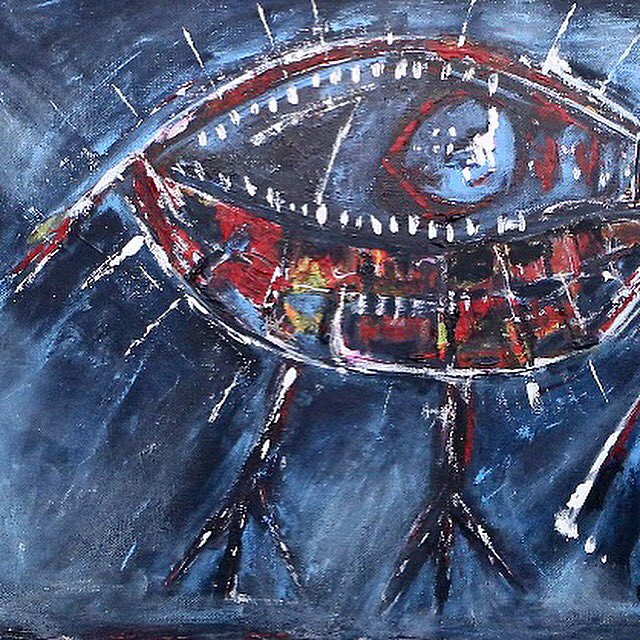 JuliaOscarson's tweet photo. New Abstract ▪️ Night Squawker #abstractpainting #art #modernart #artists https://t.co/YZmTz2n4Fz