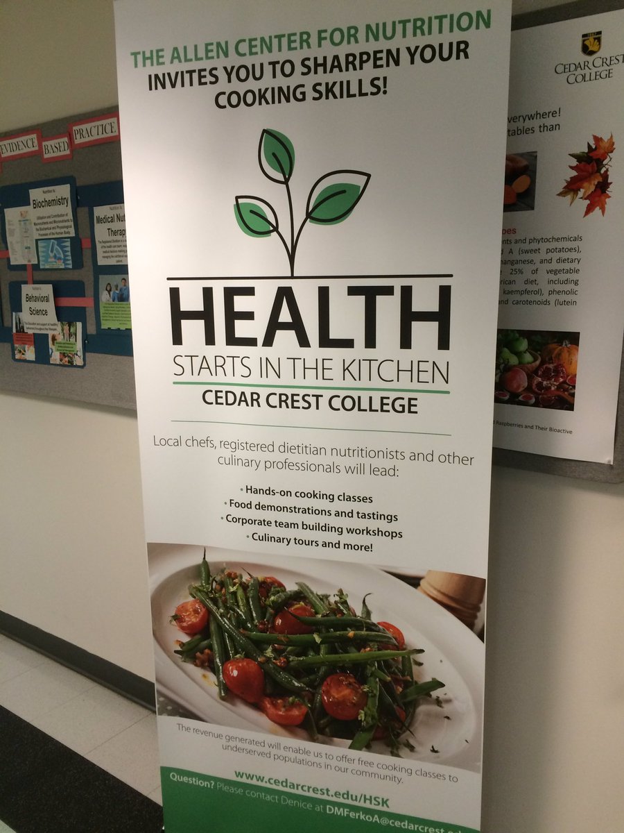 Keh4590's tweet photo. Got to see my preceptor's cooking class today! @cedarcrestDI #healthstartsinthekitchen https://t.co/noC53VeBGv