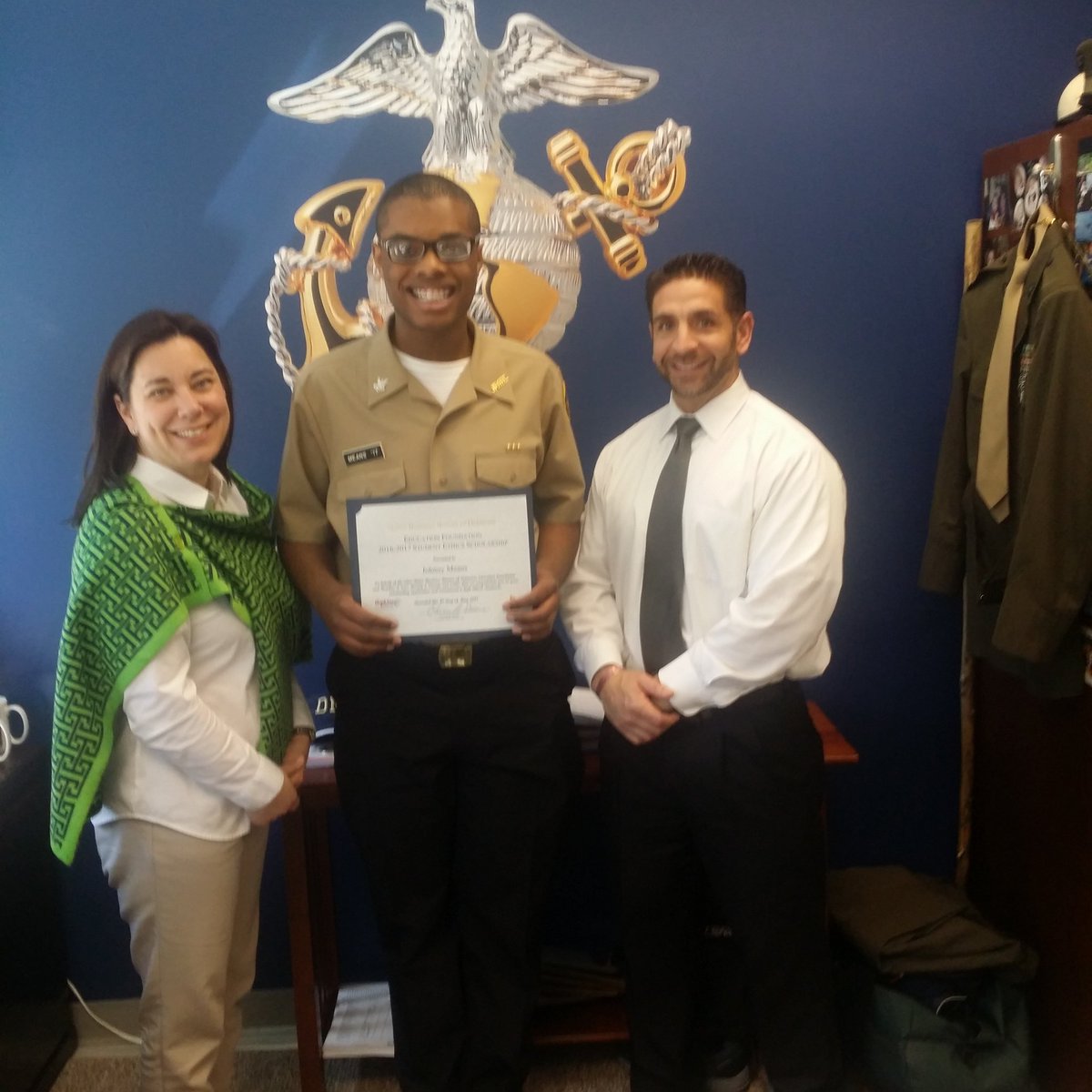 Thank you <a href="/BBBdelaware/">BBB Delaware</a> for awarding me the Student Ethics Scholarship #netde #delawaremilitaryacademy #wilmingtonurbanchess