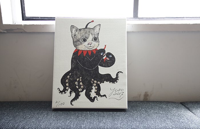 複製画 ギュスターヴくん2 | ヒグチユウコ ボリス雑貨店 ギュスターブ