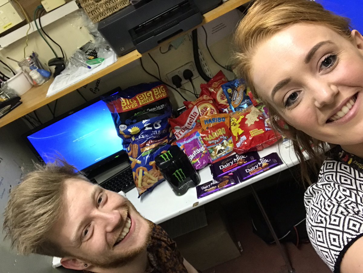 Making sure our team are prepped for tomorrow! #scoobysnacks #dreamteam <a href="/WeAreSUGM/">WeAreSUGM</a> <a href="/hawkeye1070/">Ian Hawkswood</a> <a href="/ClocktowerIrt/">g</a> <a href="/kentywoosie/">kenton woosnam</a> @tomtom05071991