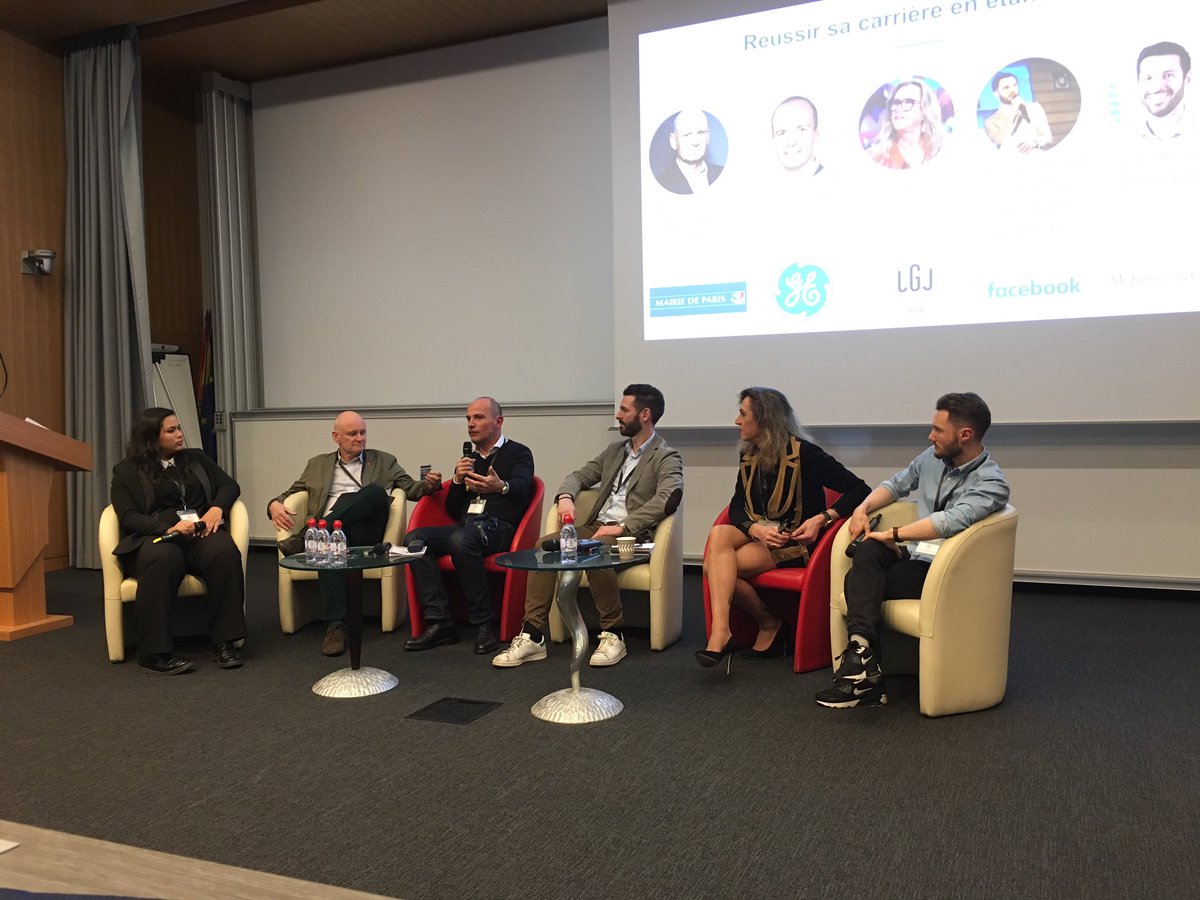 BrigitteBoreale's tweet photo. C'est parti pour la conférence #LGBTTalents "Comment réussir sa carrière en étant LGBT" chez @ESCPeurope ! 🙌 https://t.co/Yg28zqv0wj