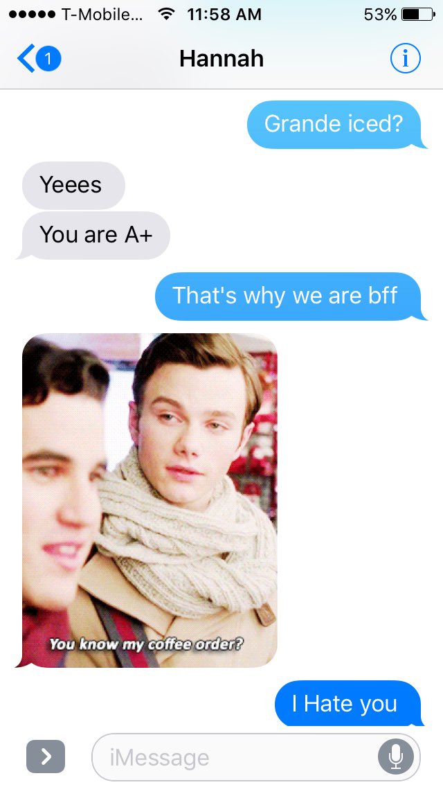DuhitssLauren's tweet photo. @hannahb1533 you are a crazy and I love you so! #whyarewesostupid #shotonaniphone7 #gleeksforlife? https://t.co/gOwCWkHsTr