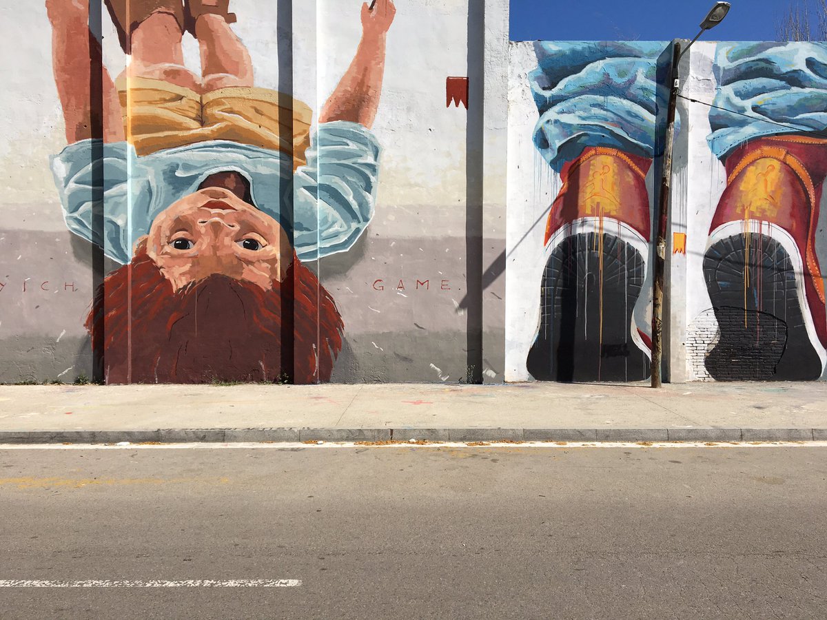 graffitishooter's tweet photo. #streetart combination by @manumanutwice #airjordan #skyichgame https://t.co/GpjTmtECpj