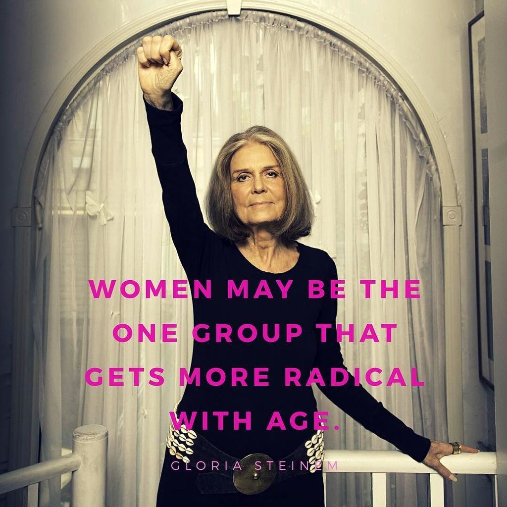 Happy Birthday Gloria Steinem!      