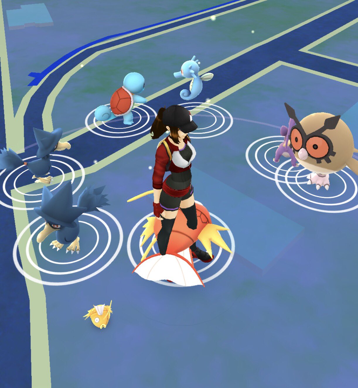 おぐ Na Twitteru ポケモンgoでバグってチビコイキング出たんだけど チビが金色だった 何もできなかったから再起動して 出てきた普通の コイキングを捕まえたら金のコイキングだった ピゴサの表示は情報が取得できませんって出てたけど 金のコイキングとなんか関係