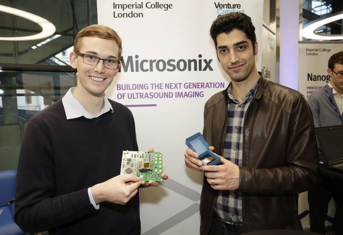 ImperialBiz's tweet photo. Student start-up miniature ultrasound device wins Imperial's Venture Catalyst Challenge 2017 #EntWeekIC https://t.co/DXxKMgZ8r5 https://t.co/EmT6UTnoDK