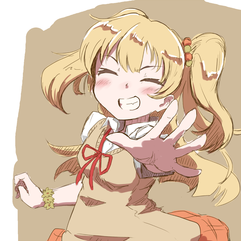 城ヶ崎莉嘉 「 お誕生日おめでとうパンチ(パー) 」|ひよ八のイラスト