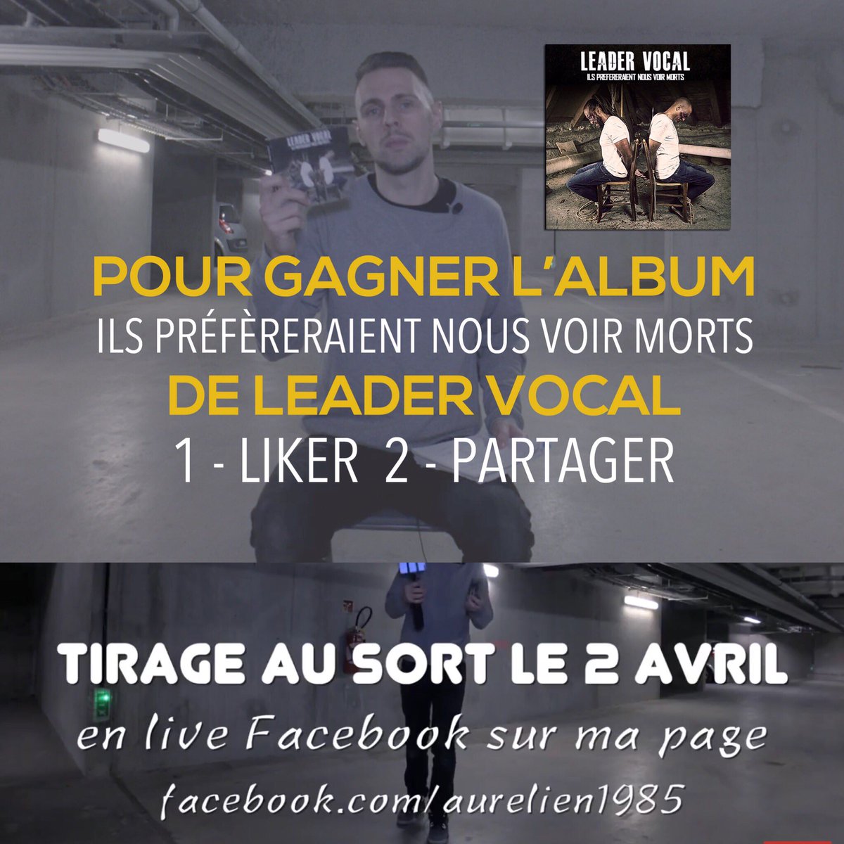 JustAurelien's tweet photo. VIDEO : pour fêter les 1 an de l'album #IPNVM de @LeaderVocal
#HappyBirthday #Rap #CHH #gospelurbain
https://t.co/Mxf65aNZJd https://t.co/Wke0Ja7nZa