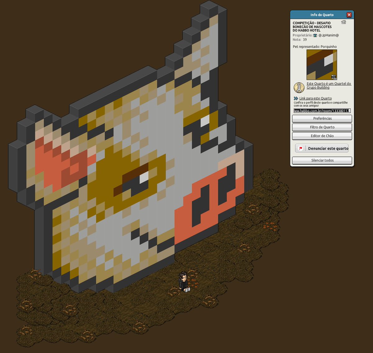 JpManim's tweet photo. #RarosHabbo @HabboPTBR 
DESAFIO BONECÃO DE MASCOTES DO HABBO HOTEL
Nick: @JpManim@ 
Mascote: Porquinho 🐷 https://t.co/QD4t8s6Zg4